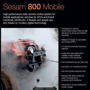  Sesam 800 mobile 4 winch 
